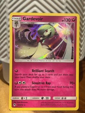 Pokemon Gardevoir, 2018, Reverse Holo, Collectible, Fan Favorite